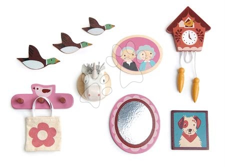 Babybedarf | Seite 16 - Wanddekoration aus Holz Wall Décor Tender Leaf Toys