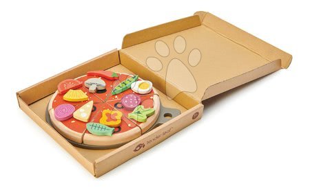 Bucătării de jucărie din lemn - Pizza Party din lemn Tender Leaf Toys - 6