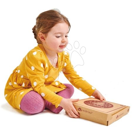 Drewniane kuchnie - Drewniana Pizza Party Tender Leaf Toys - 9