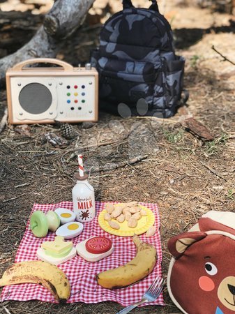 Fa játékkonyhák - Fa készlet kirándulásra Little Bear's Picnic Tender Leaf Toys - 2