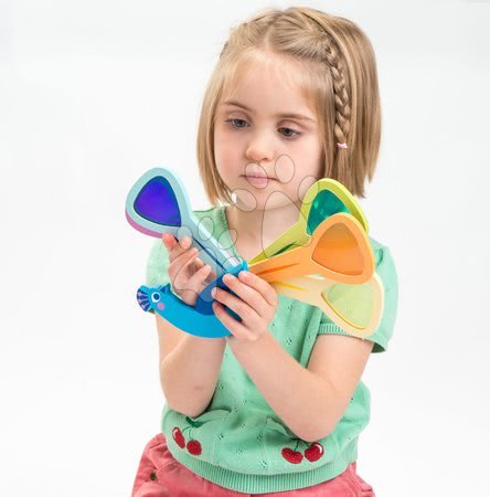 Lernspiele aus Holz - Holzvogel Peacock Colours Tender Leaf Toys - 4