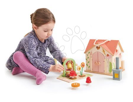 Drvene kućice za lutke - Drvena šumska kućica Rosewood Cottage Tender Leaf Toys - 6