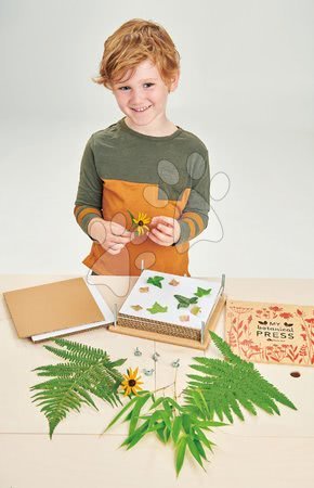 Drvene edukativne igre - Drveni herbarij My Botanical Press Tender Leaf Toys - 2