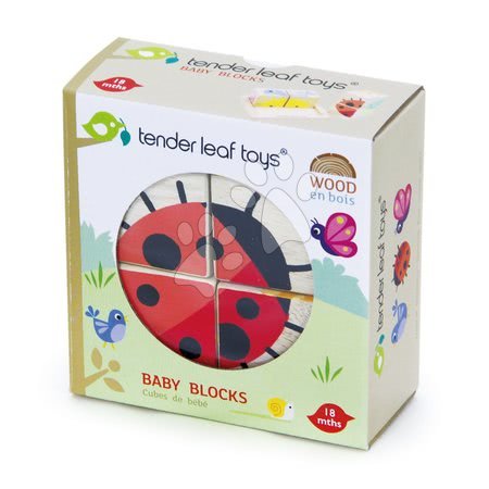 Wooden toy cubes - Baby Blocks Tender Leaf Toys Wooden Fairytale Cubes - 4