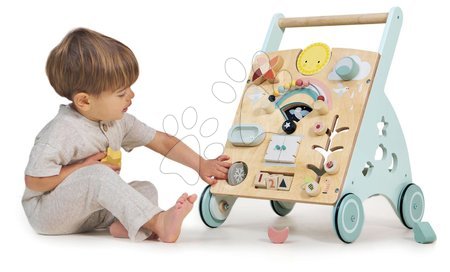  Készségfejlesztő fajátékok - Fa járássegítő 4 évszak Sunshine Baby Activity Walker Tender Leaf Toys - 2