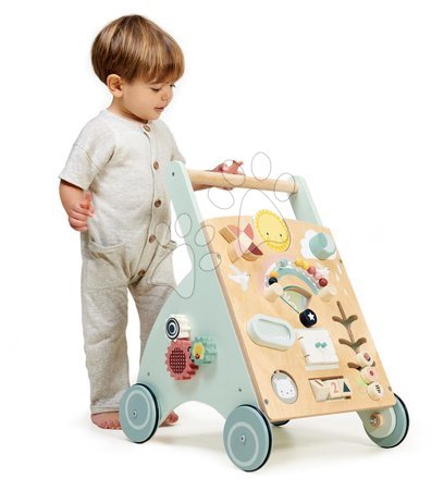  Készségfejlesztő fajátékok - Fa járássegítő 4 évszak Sunshine Baby Activity Walker Tender Leaf Toys - 3