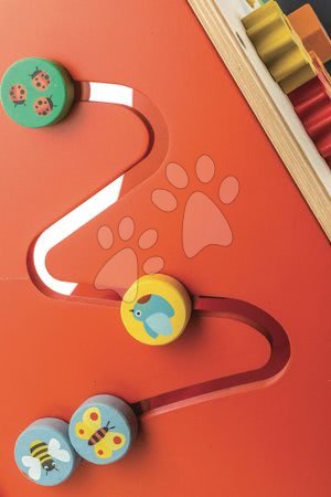 Giocattoli didattici in legno - Girello in legno giardino  Baby Activity Walker Tender Leaf Toys - 3