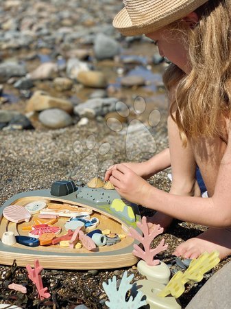 Jouets didactiques en bois - Puzzle didactique en bois Monde marin My Little Rock Pool Tender Leaf Toys - 7