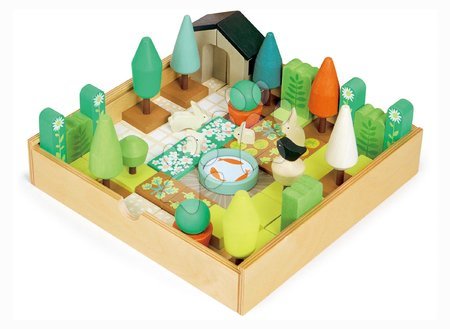 Wooden educational games - Wooden puzzle garden My Little Garden Designer Tender Leaf Toys - 4