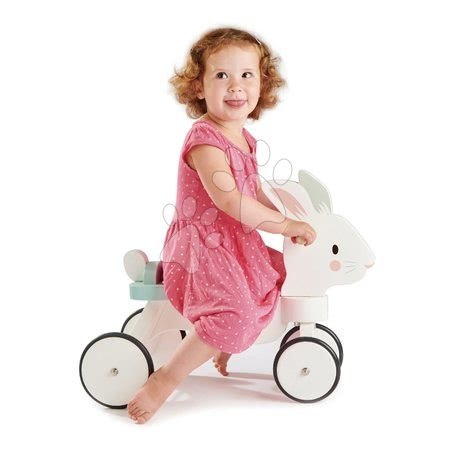 Babytaxiuri din lemn - Babytaxiu din lemn iepure care aleargă Running Rabbit Ride on Tender Leaf Toys - 3