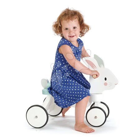 Babytaxiuri din lemn - Babytaxiu din lemn iepure care aleargă Running Rabbit Ride on Tender Leaf Toys - 4