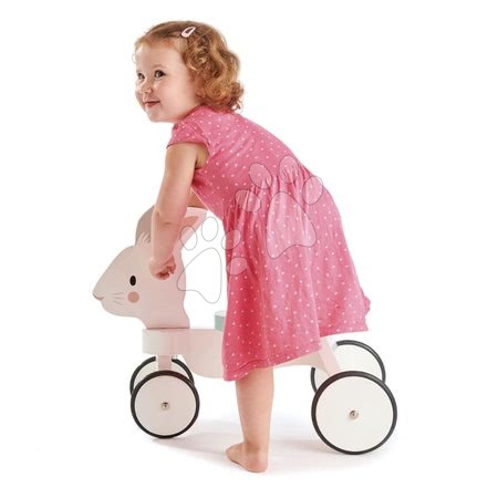 Babytaxiuri din lemn - Babytaxiu din lemn iepure care aleargă Running Rabbit Ride on Tender Leaf Toys - 6