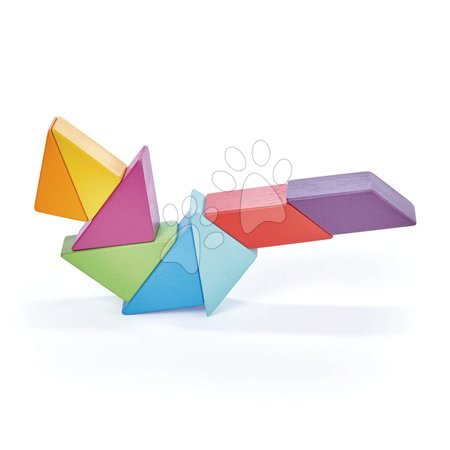 Jocuri de construit din lemn Tender Leaf - Joc de construit magnetic din lemn Designer Magblocs Tender Leaf Toys - 4