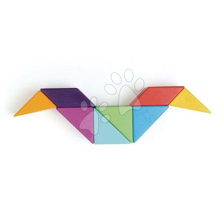 Jocuri de construit din lemn Tender Leaf - Joc de construit magnetic din lemn Designer Magblocs Tender Leaf Toys - 8