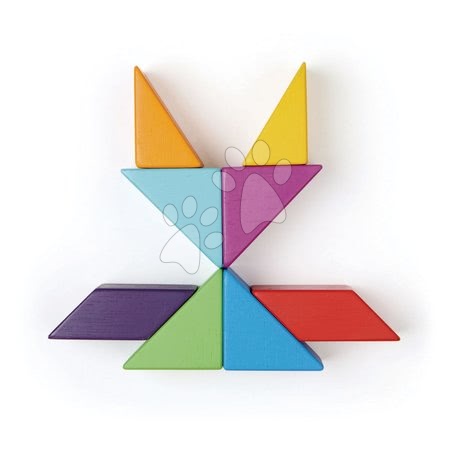 Jocuri de construit din lemn Tender Leaf - Joc de construit magnetic din lemn Designer Magblocs Tender Leaf Toys - 10