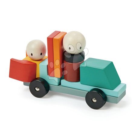 Fa építőjátékok Tender Leaf - Fa mágneses építőjáték Racing Magblocs Tender Leaf Toys - 8