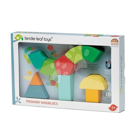 Fa építőjátékok Tender Leaf - Fa mágneses építőjáték Primary Magblocs Tender Leaf Toys - 3