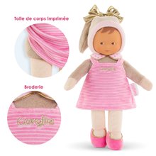 Lalki od 0 miesięcy - Lalka Miss Striped Starry Dreams Mon Doudou Corolle z brązowymi oczami 25 cm od 0 miesięcy_1