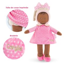 Dolls from 0 months - Bábika Miss Pink Starry Dreams Mon Doudou Corolle s hnedými očami 25 cm od 0 mes CO010160_1