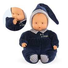 Bambole dai 0 mesi - Bambola Babipouce Blu Navy Sogni Stellati Mon Doudou Corolle s occhi marroni e labbra a cuore 28 cm da 0 mesi_1