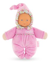 Bábiky od 0 mesiacov - Bábika Babidoux Blossom Garden Mon Doudou Corolle s modrými očami a hrkálkou 20 cm od 0 mes_1