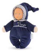 Bábiky od 0 mesiacov - Bábika Babidoux Navy Blue Starry Dreams Mon Doudou Corolle s modrými očami a hrkálkou 20 cm od 0 mes_1