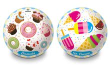Rozprávkové lopty - Gumová rozprávková lopta Donuts a Ice Cream Mondo 23 cm_1