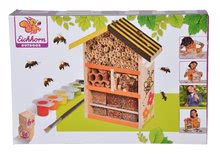 Dřevěné hračky - Dřevěný úl pro včely Outdoor Bee House Eichhorn Poskládej a vymaluj – se štětcem a barvami od 6 let_0