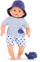 Poupées à partir de 18 mois - Poupée de bain Baby Bath Marin Mon Premier Poupon Corolle Avec des yeux bleus clignotants et une baleine de 30 cm à 18 mois_0