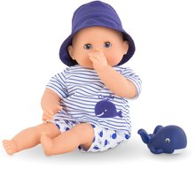 Muñecas a partir de 18 meses - Muñeca para baño Baby Bath Marin Mon Premiere Poupon Corolle Con ojos azules parpadeantes y una ballena de 30 cm de 18 meses_1