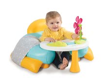 Detské sedačky - Kreslo s hracím stolíkom Cotoons Smoby s textilným poťahom a kvetina so zvukom a svetlom od 6 mes_1