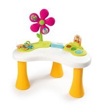 Detské sedačky - Kreslo s hracím stolíkom Cotoons Smoby s textilným poťahom a kvetina so zvukom a svetlom od 6 mes_3