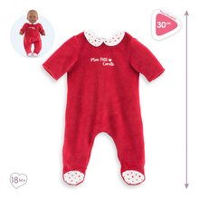 Kleidung für Puppen - Kleidung Pyjamas Herz Blüten Mon Premier Poupon Corolle für eine 30 cm Puppe ab 18 Monaten_1