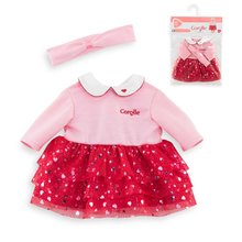 Îmbrăcăminte pentru păpuși - Îmbrăcăminte Dress & Headband Heart Petals Mon Premier Poupon Corolle pentru păpușă de 30 cm de la 18 luni_2