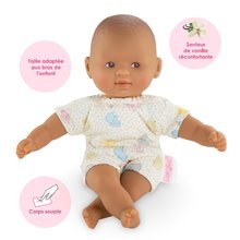 Igrače dojenčki od 18. meseca - Bubica Mini Calin Zajčki Mon Premier Poupon Corolle s rjavimi očmi 20 cm od 18 mesecev_2