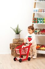 Tiendas para niños - Carrito de compras con caja registradora 100% Chef Écoiffier Con un carrito y comestibles 26 accesorios desde 18 meses_0