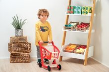 Tiendas para niños - Carrito de compras con caja registradora 100% Chef Écoiffier Con un carrito y comestibles 26 accesorios desde 18 meses_2