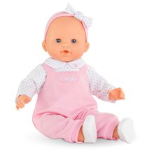 Dolls from 24 months - Bábika Lise Mon Grand Poupon Corolle s modrými klipkajúcimi očami a špúliace ústočká 36 cm od 24 mes CO130430_1