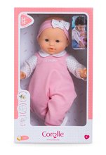 Dolls from 24 months - Bábika Lise Mon Grand Poupon Corolle s modrými klipkajúcimi očami a špúliace ústočká 36 cm od 24 mes CO130430_2