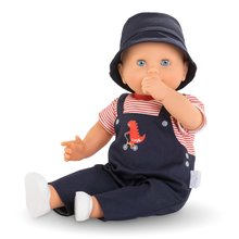 Poupées à partir de 24 mois - Bébé Eliott Mon Grand Poupon Corolle avec des yeux bleus clignotants et une petite bouche 36 cm à partir de 24 mois_0