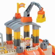 Jeux de construction Abrick - La boîte de construction avec chantier et piste Abrick Écoiffier 2 figurines et 4 véhicules 124 pièces à partir de 18 mois ECO1350_3