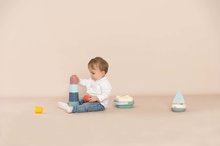 Desarrollo de la motricidad - Cesta didáctica con velero y torre plegable Awakenings y set de baño Little Smoby con 8 cubos y 6 tazas para la motricidad fina a partir de 12 meses_7