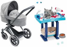 Set cărcuior și colț de supraveghere Cybex Landau 3în1 Priam Corolle cu o pisicuță de pluș cu un culcuș și 9 accesorii CO140770-27