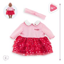 Ubranka dla lalek - Ubranie Dress & Headband Heart Petals Mon Grand Poupon Corolle dla lalki 36 cm od 24 miesięcy_2