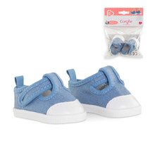 Kleidung für Puppen - Schuhe Sneakers Blue Mon Grand Poupon Corolle für eine 36 cm Puppe ab 24 Monaten_2