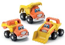 Autá do piesku - Stavebné auto cestný valec Bob stavbár Écoiffier dĺžka 24 cm oranžové od 18 mes_1