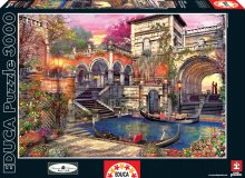 Puzzle 3000 dílků - Puzzle Genuine Venice Courtship Educa 3 000 dílků od 15 let_1