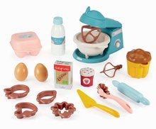 Play kitchen sets - Set kuchynka elektronická a kuchynská sada na varenie a pečenie Tefal French Touch Bubble Smoby so zvukmi a mixér s doskou na krájanie SM311206-46_2