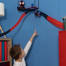 Autopistas - Pista de coches flexible Spidey Marvel Flextreme Set Spin Morales Smoby s cochecito electrónico 184 piezas de pista 4,40 m de longitud con telaraña a partir de 4 años SM180926_4