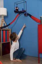 Circuits de voitures - Circuit de voiture flexible Spidey Marvel Flextreme Set Spin Morales Smoby avec voiture électronique 184 pièces 4,40 m de longueur avec toile d'araignée à partir de 4 ans_6